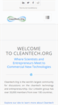Mobile Screenshot of cleantech.org